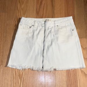 Free People We the Free Denim Skirt 28